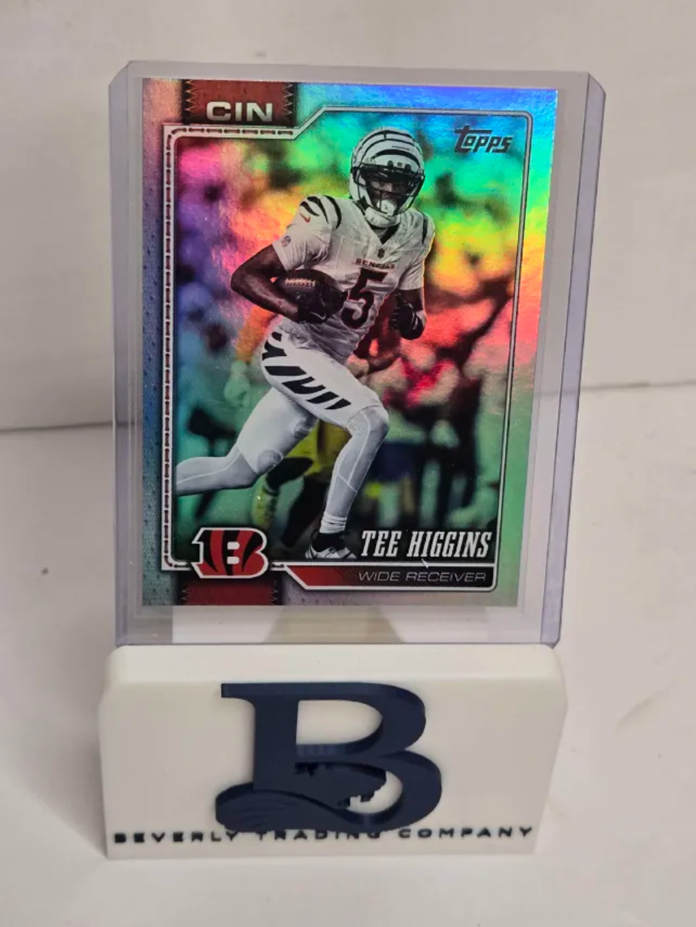 2026 Topps Flagship Tee Higgins #41 – Bengals WR NFL Trading Card